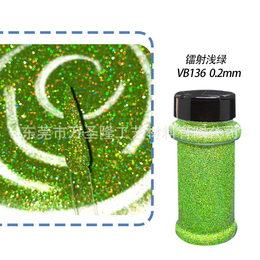 Wholesale Holographic Bottle Glitter Nail Art Colorful Sequins